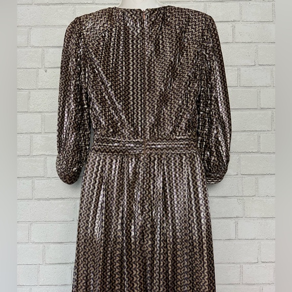 ba&sh Shimmering High Low Dress